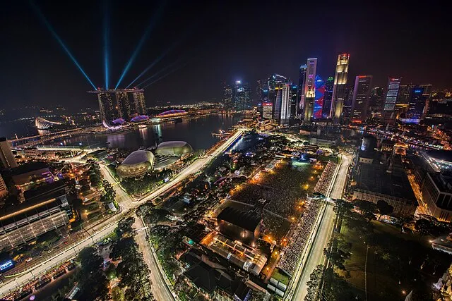 Singapore city skyline at night — visitor guide hero image